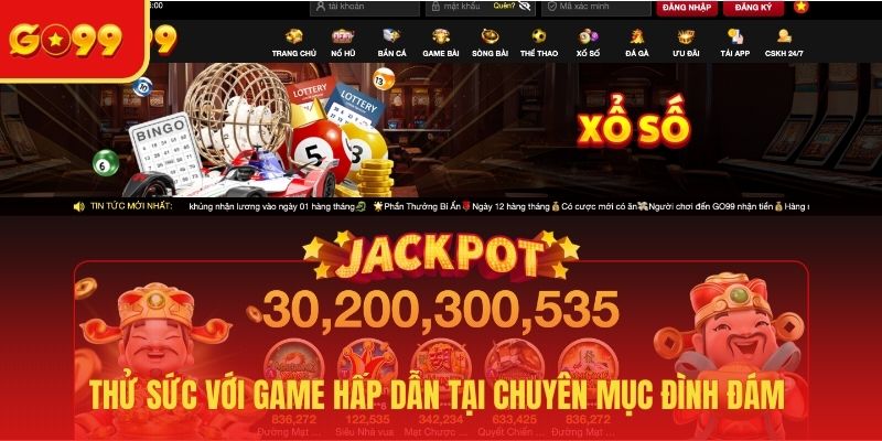 Thử sức với game hấp dẫn tại chuyên mục đình đám 